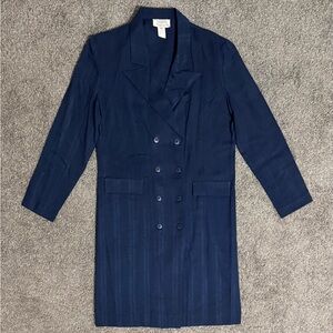 Vintage Raywood and Stein Women’s Coat Made In USA Size 14 Blue